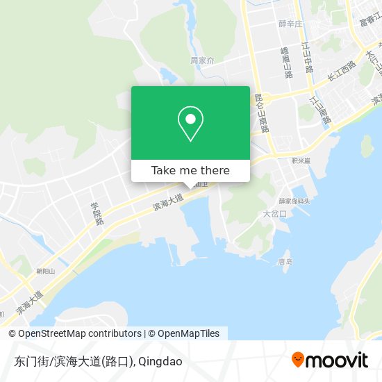 东门街/滨海大道(路口) map