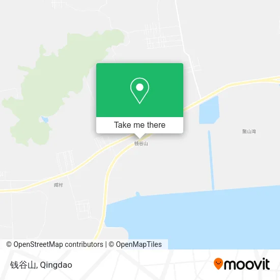 钱谷山 map