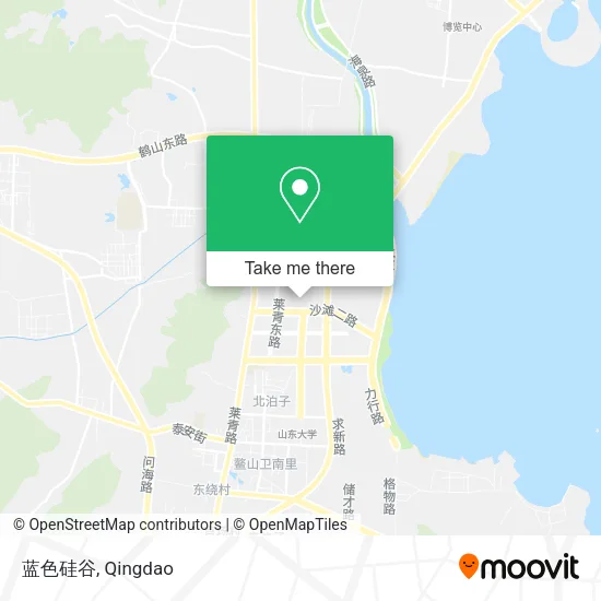 蓝色硅谷 map