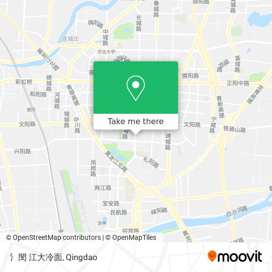 氵閔 江大冷面 map