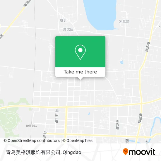 青岛美格淇服饰有限公司 map