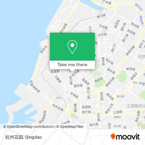 杭州花园 map
