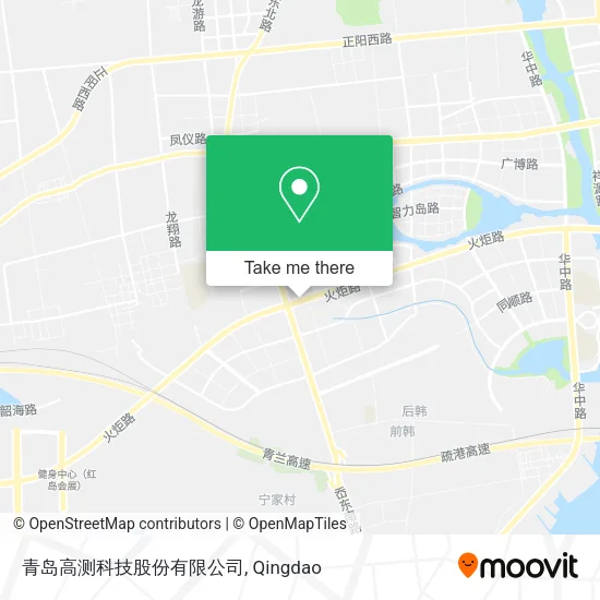 青岛高测科技股份有限公司 map
