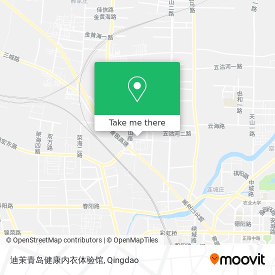 迪茉青岛健康内衣体验馆 map