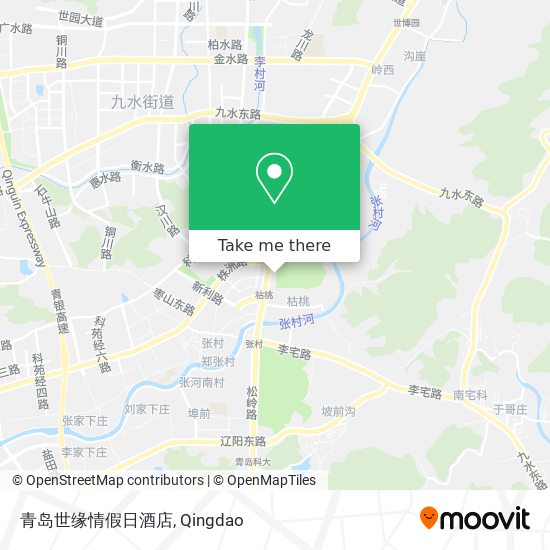 青岛世缘情假日酒店 map