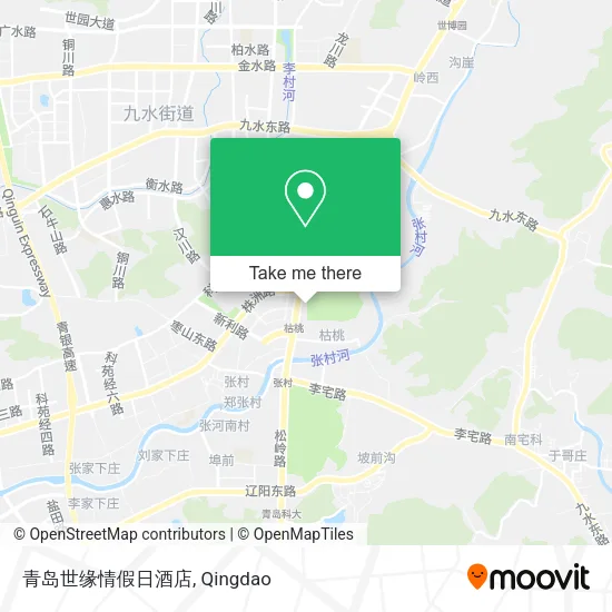 青岛世缘情假日酒店 map