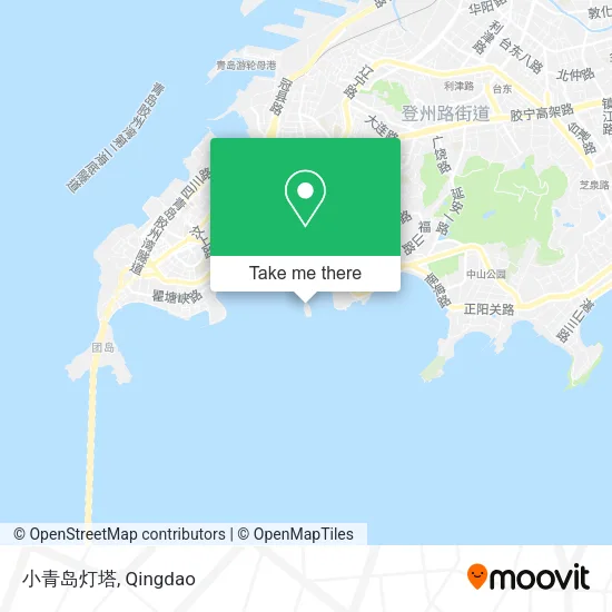 小青岛灯塔 map