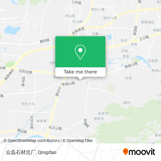 众磊石材总厂 map