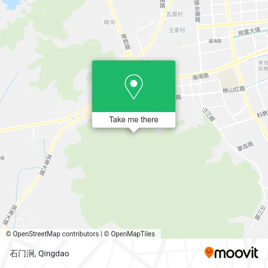 石门涧 map