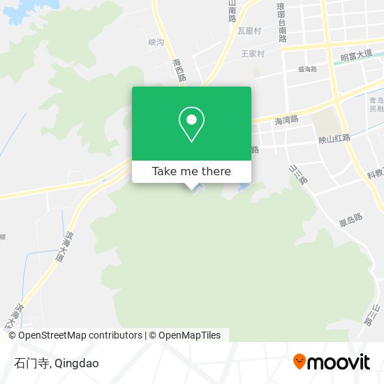 石门寺 map