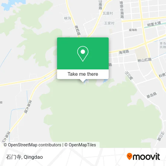 石门寺 map