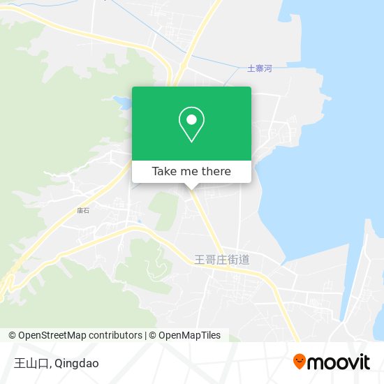 王山口 map