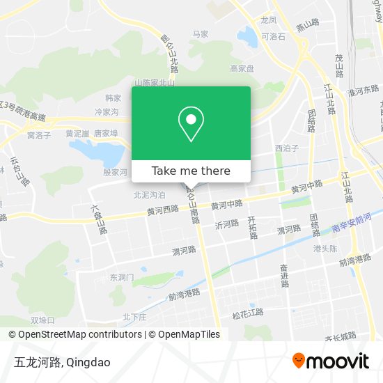 五龙河路 map