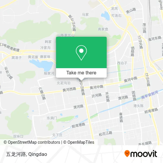 五龙河路 map