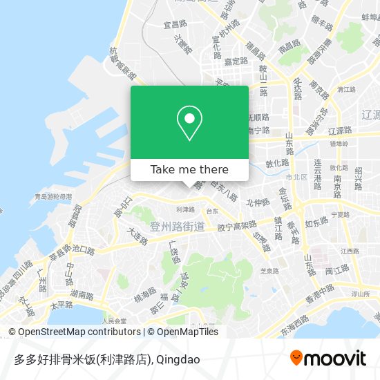 多多好排骨米饭(利津路店) map