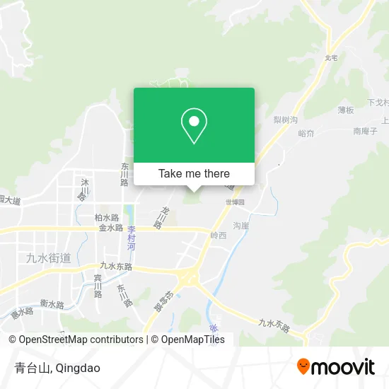 青台山 map