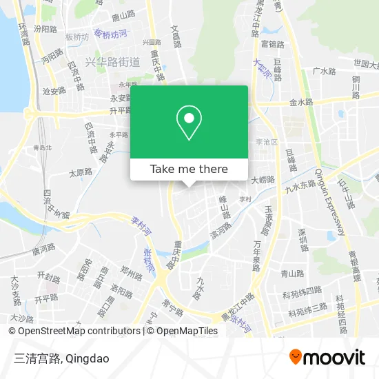 三清宫路 map
