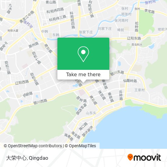 大荣中心 map