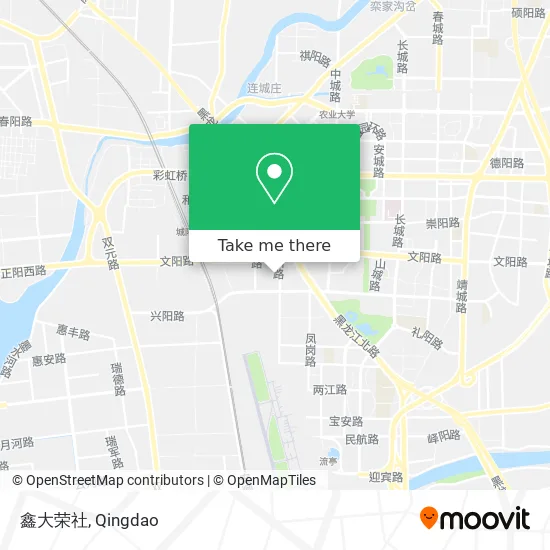 鑫大荣社 map