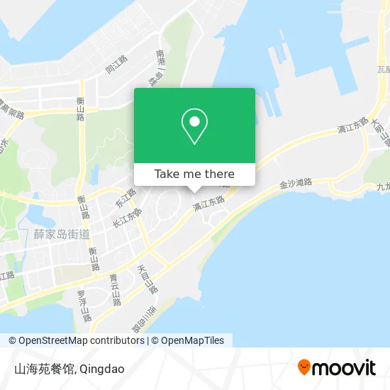 山海苑餐馆 map