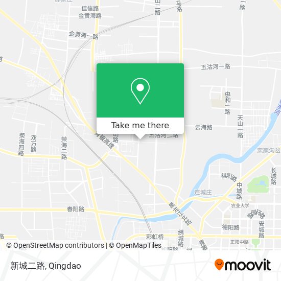 新城二路 map
