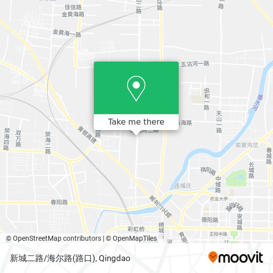 新城二路/海尔路(路口) map