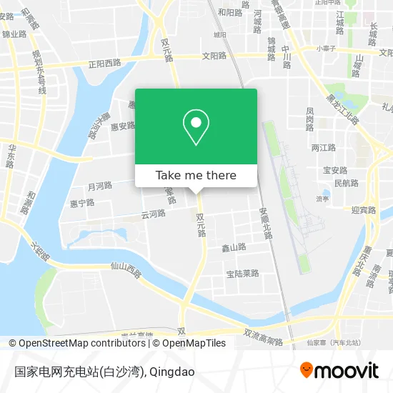 国家电网充电站(白沙湾) map