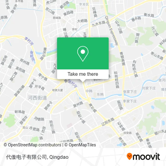 代傲电子有限公司 map
