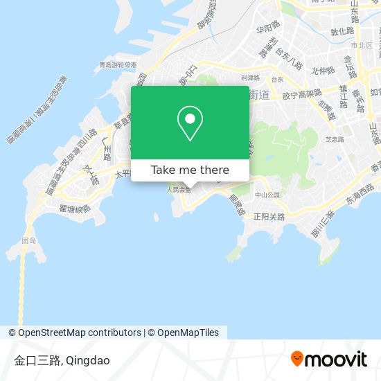 金口三路 map