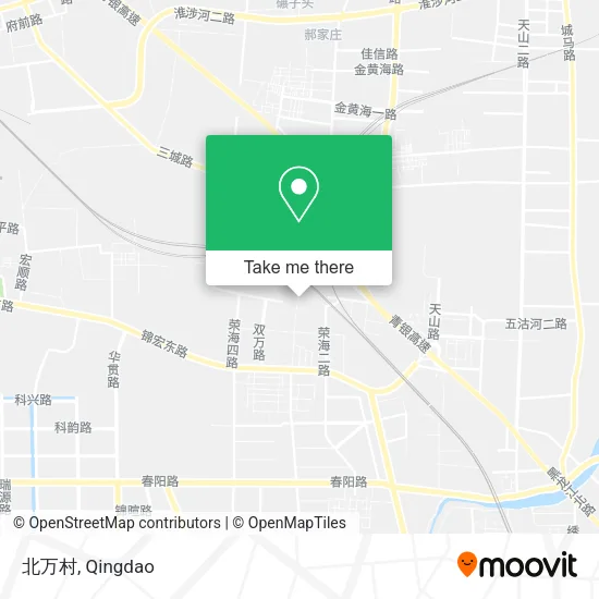 北万村 map