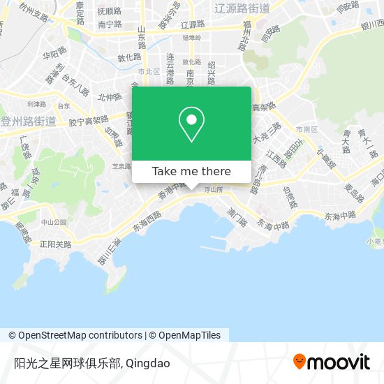 阳光之星网球俱乐部 map