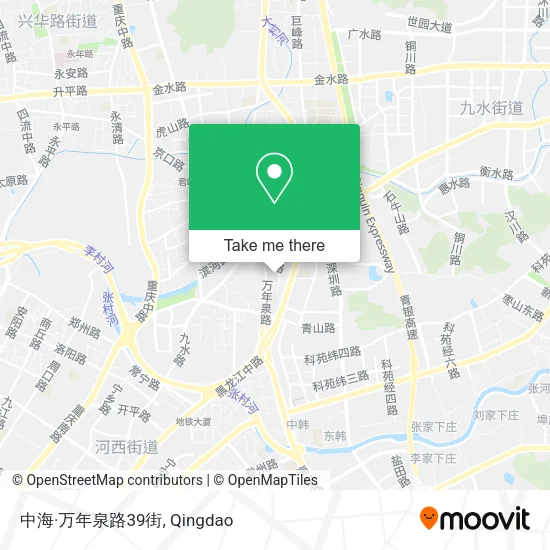 中海·万年泉路39街 map