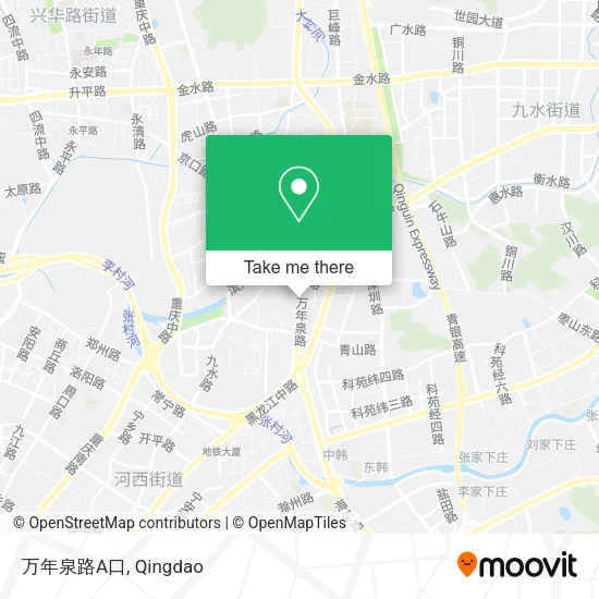 万年泉路A口 map