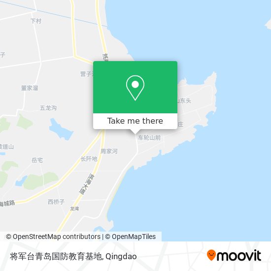将军台青岛国防教育基地 map