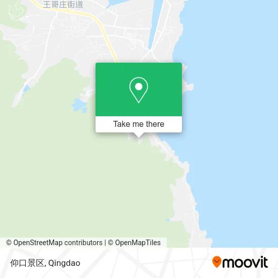 仰口景区 map