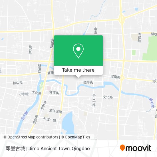 即墨古城 | Jimo Ancient Town map