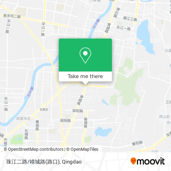 珠江二路/靖城路(路口) map