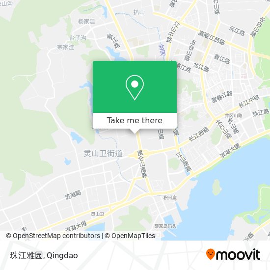 珠江雅园 map