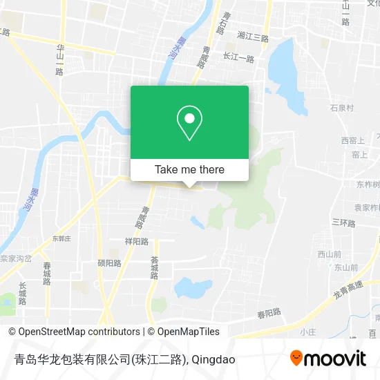 青岛华龙包装有限公司(珠江二路) map