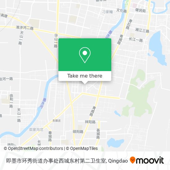 即墨市环秀街道办事处西城东村第二卫生室 map