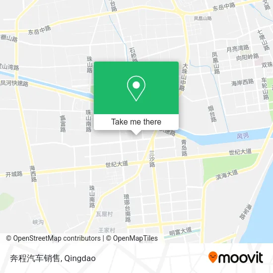 奔程汽车销售 map