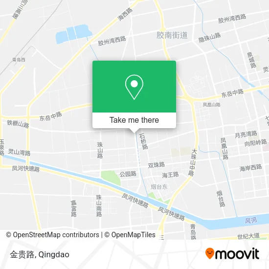 金贵路 map