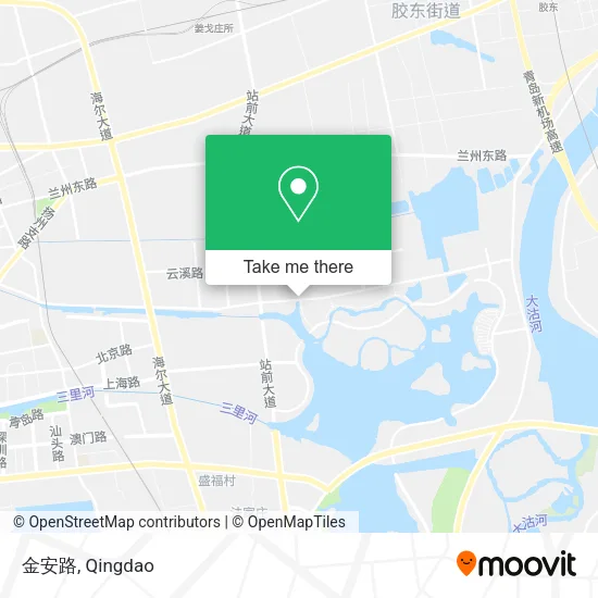 金安路 map
