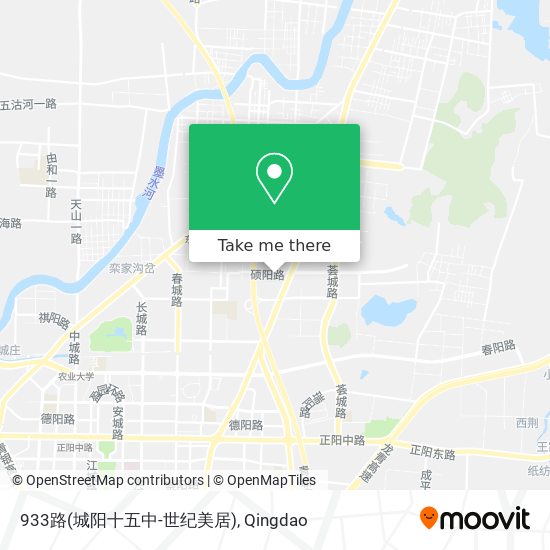 933路(城阳十五中-世纪美居) map