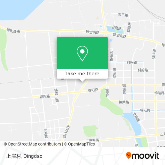 上崖村 map