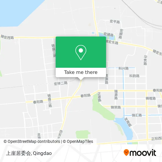 上崖居委会 map