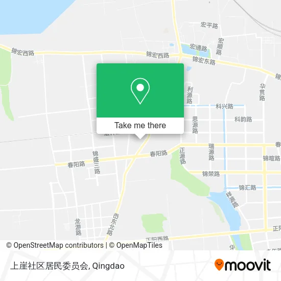 上崖社区居民委员会 map