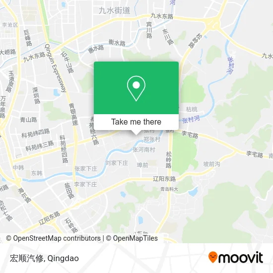宏顺汽修 map