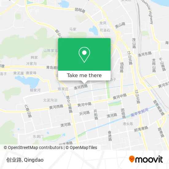 创业路 map