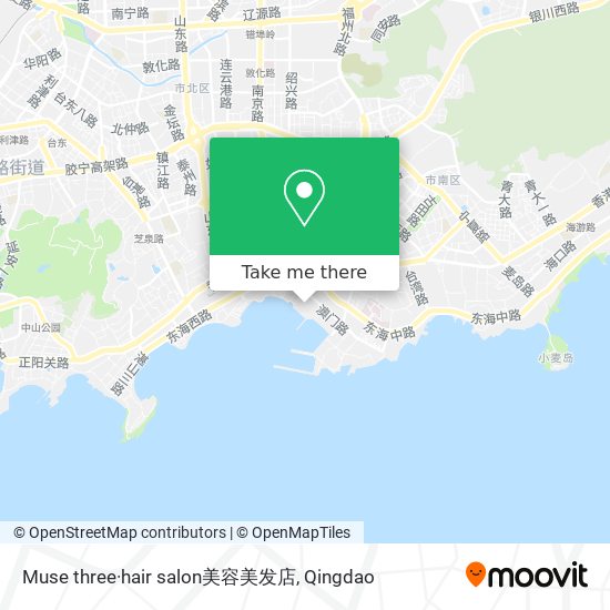 Muse three·hair salon美容美发店 map